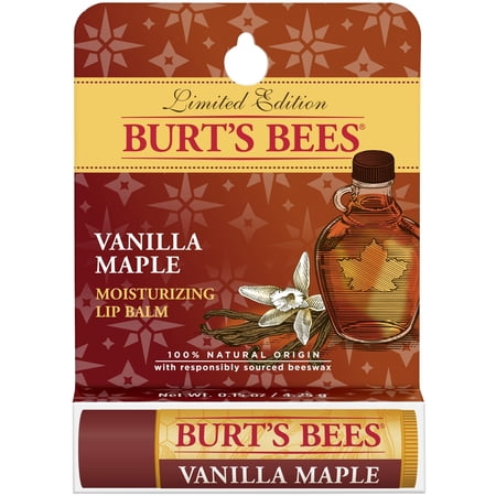 Burt's Bees 100% Natural Origin Moisturizing Lip Balm, Shortbread Cookie - Limited Edition, 1 Tube .15oz