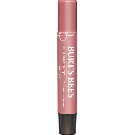 Burts Bees Lip Shimmer Peony; 1 Tube, 0.09 Oz.