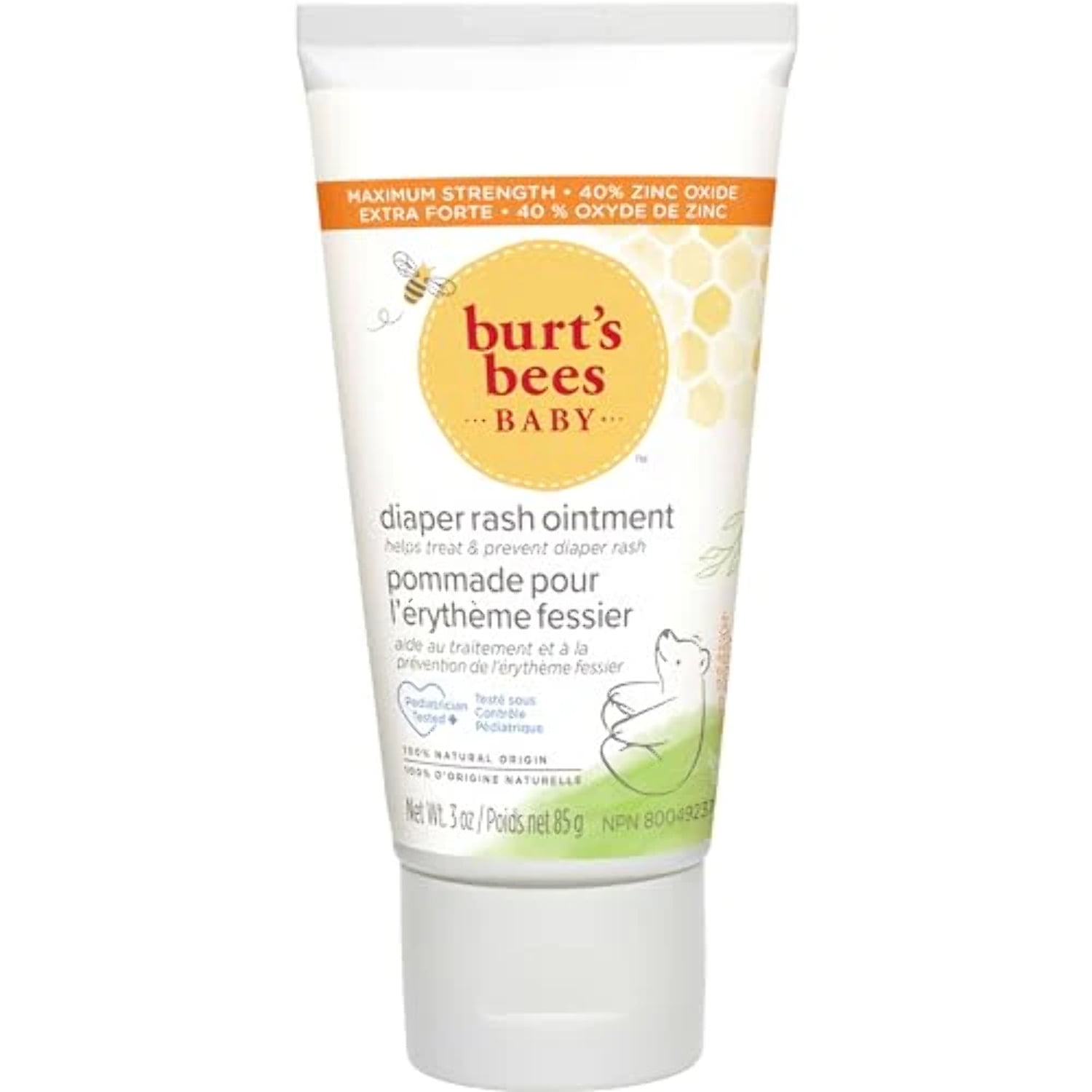 Burt's Bees Baby 100 Natural Origin Diaper Rash Ointment 3 Ounces
