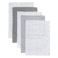 thumbnail image 1 of Burt's Bees Baby - 100% Organic Cotton, Extra Absorbent Infant Burp Cloths, Unisex, 5-Pack, 1 of 7
