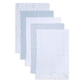 thumbnail image 1 of Burt's Bees Baby - 100% Organic Cotton, Extra Absorbent Unisex Baby Burp Cloths, 5-Pack, 1 of 5