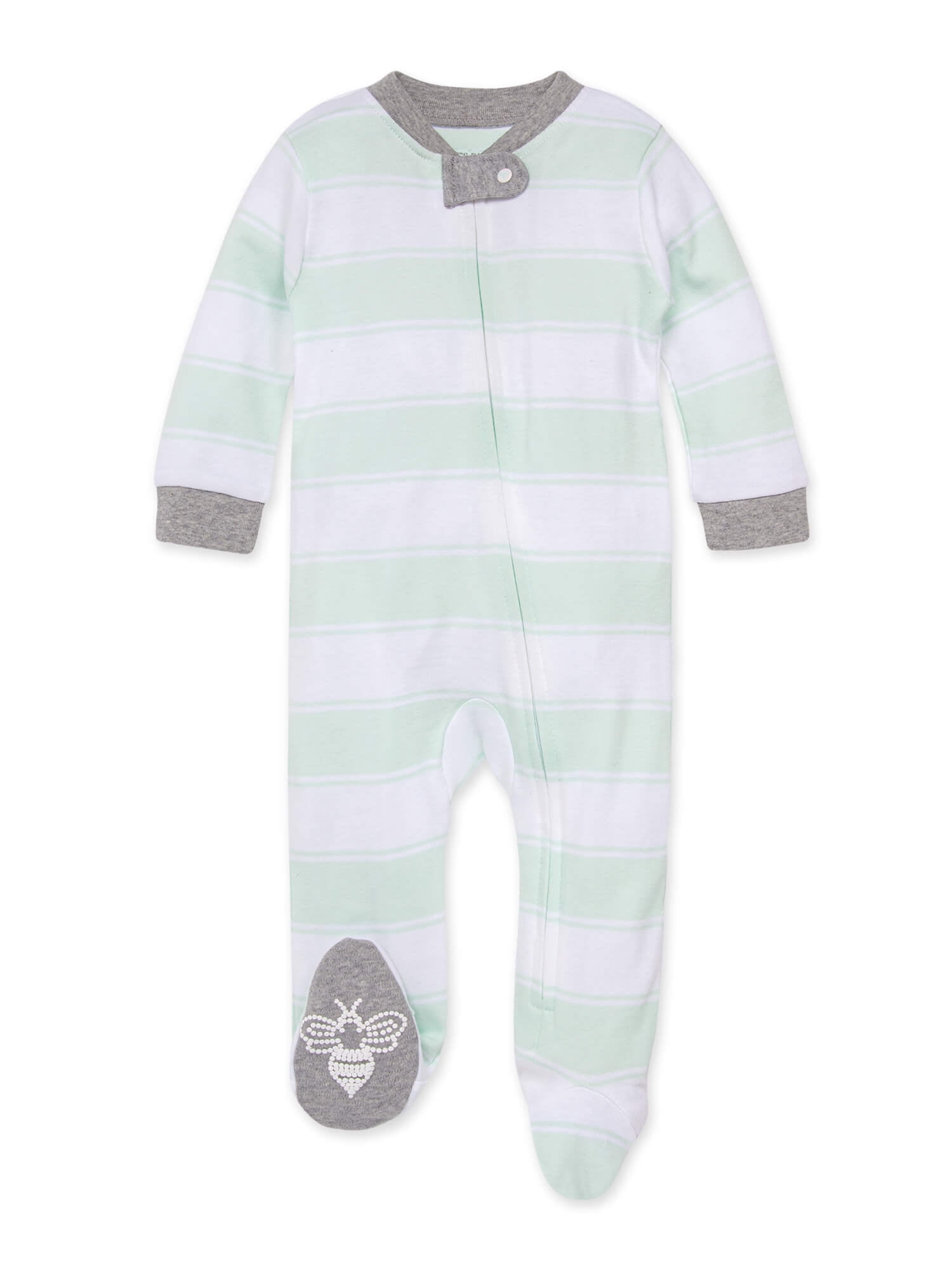 Burt's Bees Baby Baby Boy Sleep and Play PJs, 100 Organic Cotton One
