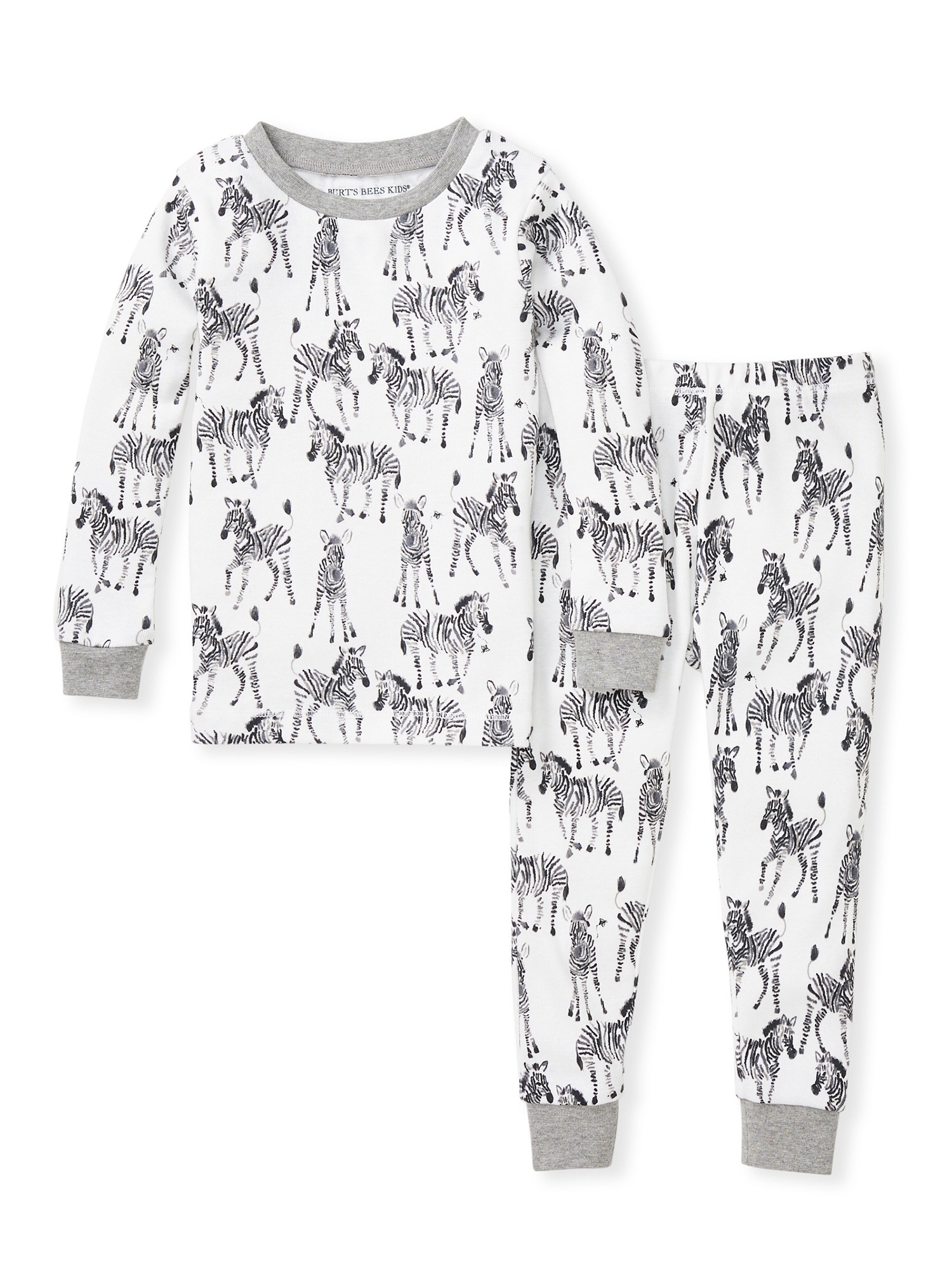 Burt's Bees Baby Boy & Toddler Boy Long Sleeve Snug Fit Organic Cotton