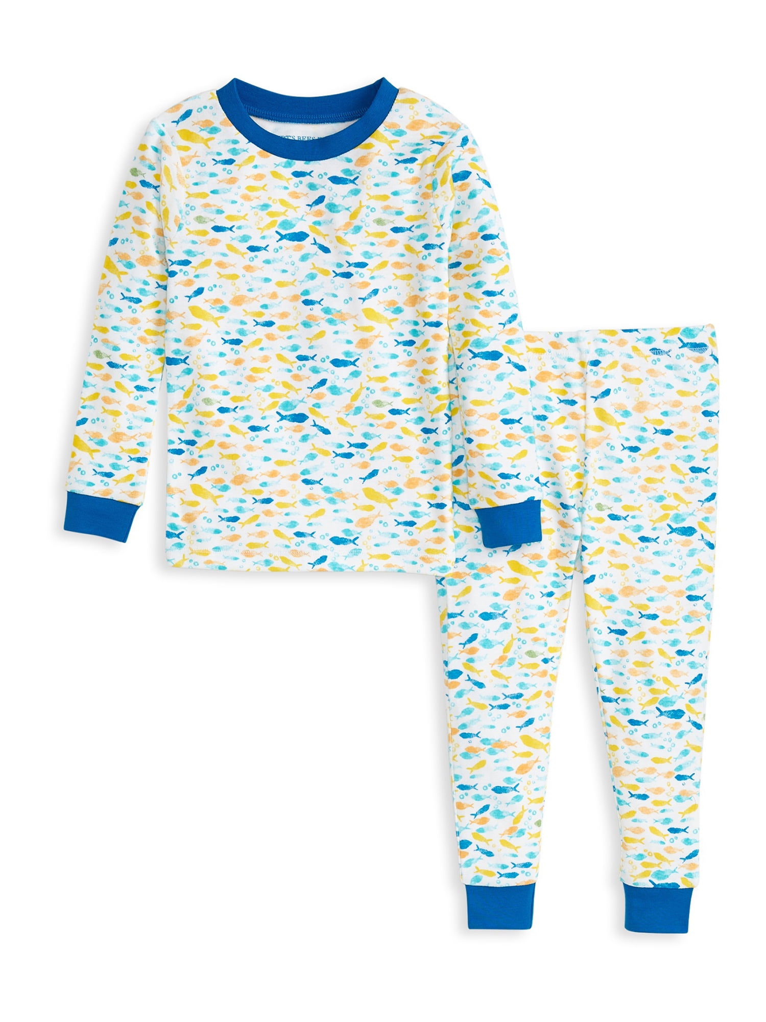 Burt's Bees Baby Boy & Toddler Boy Long Sleeve Snug Fit Organic Cotton