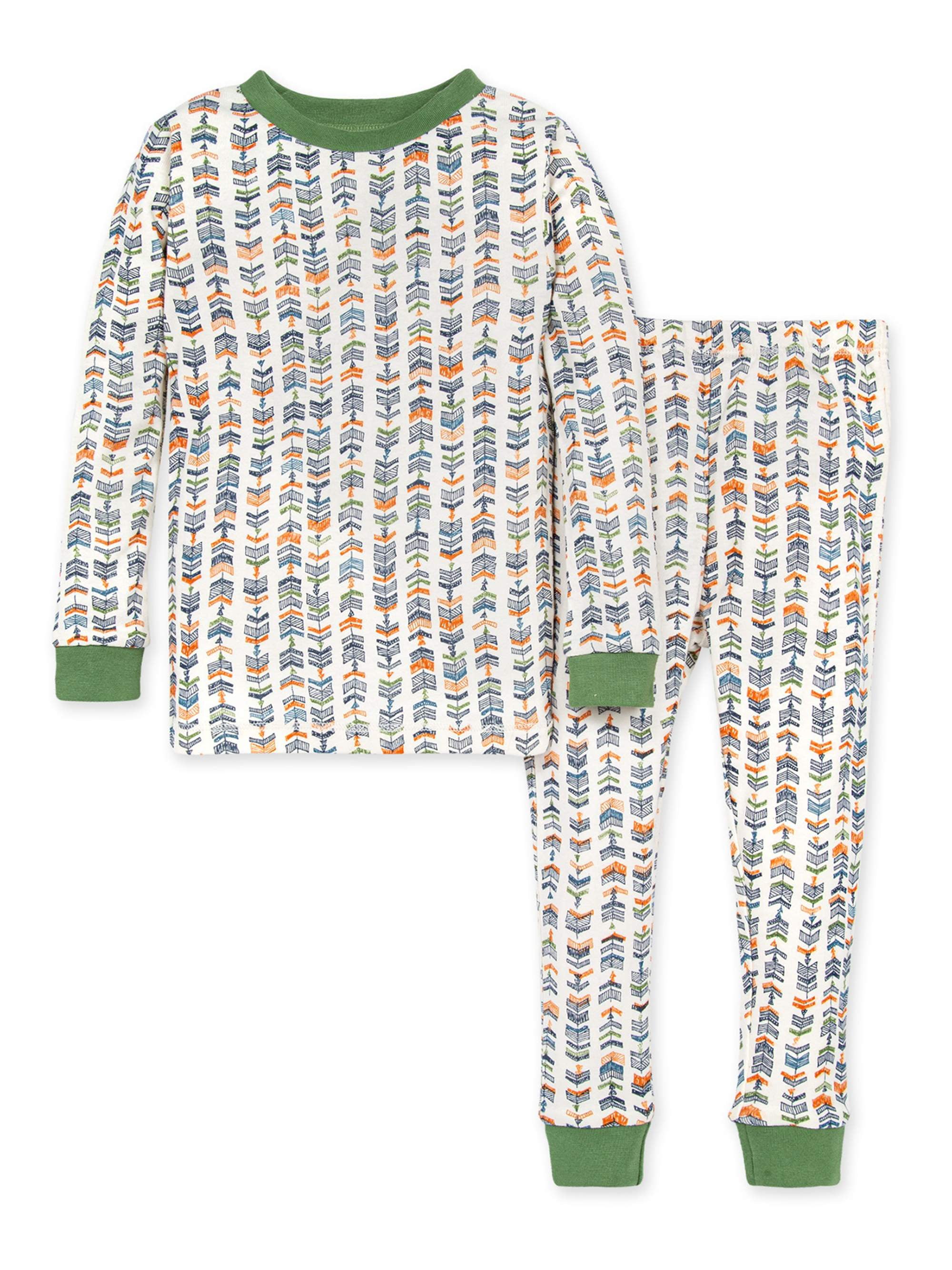 Burt's Bees Baby Boy & Toddler Boy Long Sleeve Snug Fit Organic Cotton