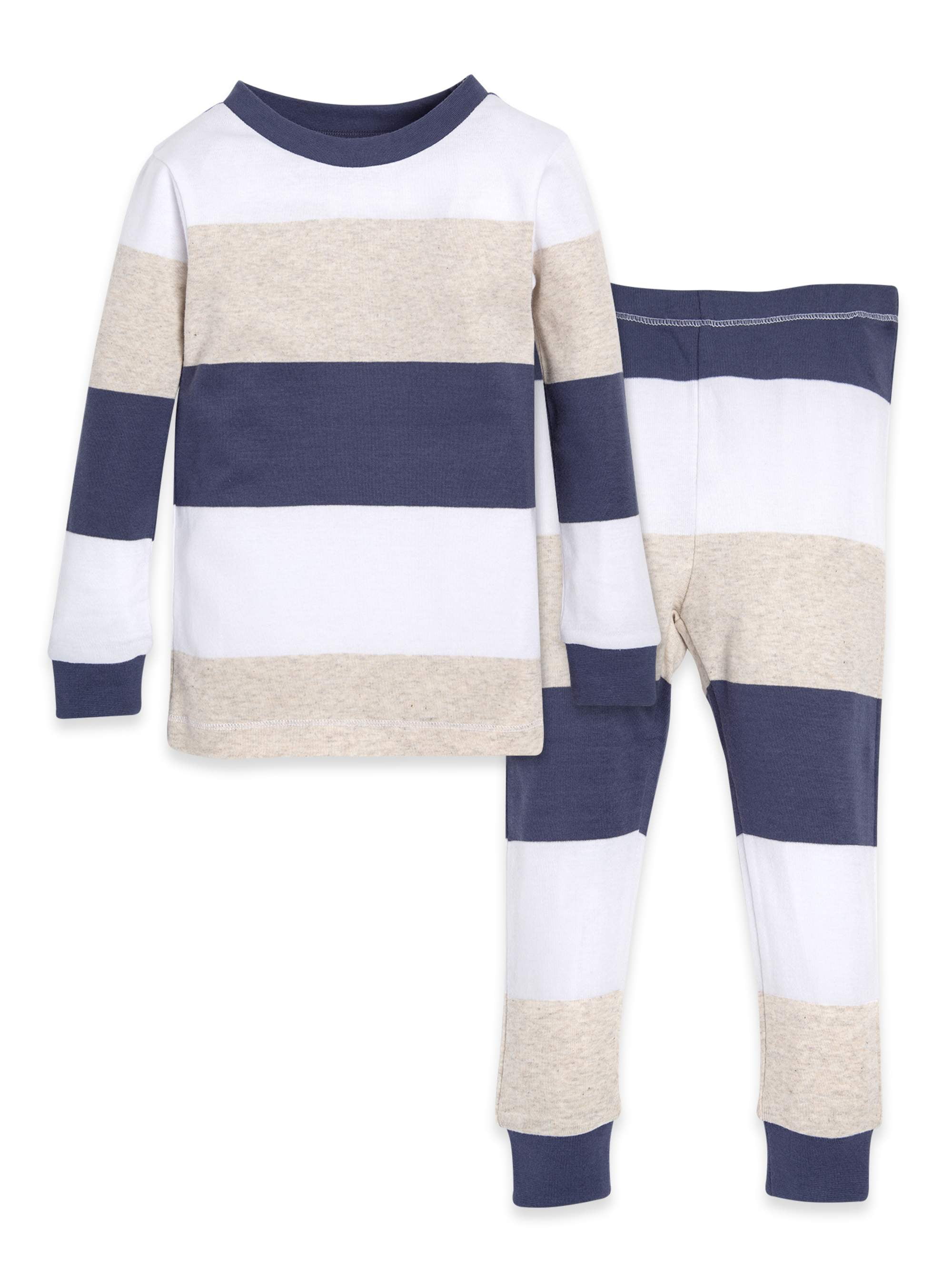 Burt's Bees Baby Boy & Toddler Boy Long Sleeve Snug Fit Organic Cotton