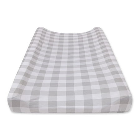 Burt's Bees Baby - Changing Pad Cover, 100% Organic Cotton Changing Pad Liner for Standard 16" x 32" Baby Changing Mats