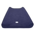 thumbnail image 1 of Burt's Bees Baby 100% Organic Cotton Changing Pad Cover, Super Absorbent Knit Terry, Indigo Blue 1 Count, 1 of 3