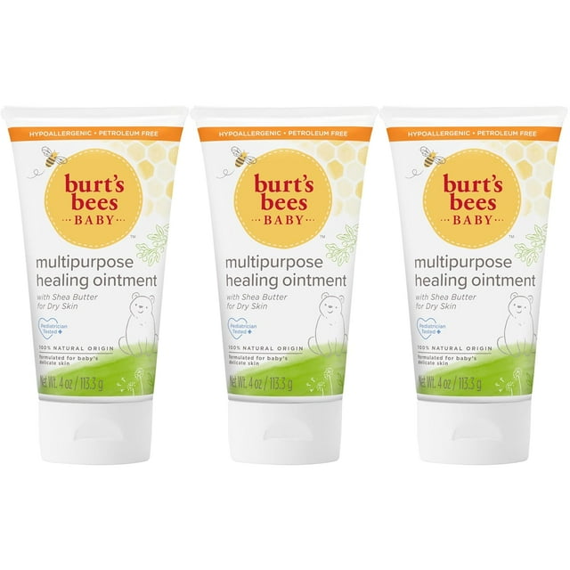 Burt's Bees Baby Diaper Balm, Multipurpose Healing Ointment Softens
