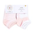 Burt's Bees Baby Girls Socks, 6Pack Multi Ankle