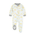 Burt's Bees Baby Newborn Baby Boy Organic Cotton Sleep 'N Play Footed Pajamas