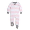 Burt's Bees Baby Newborn Baby Girl Organic Cotton Sleep 'N Play Footed