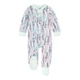 Burt's Bees Baby Newborn Baby Girl Organic Cotton Sleep 'N Play Pajamas