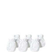 Burt's Bees Baby Organic Baby Boy Newborn Scratch Mittens, 3 Pack