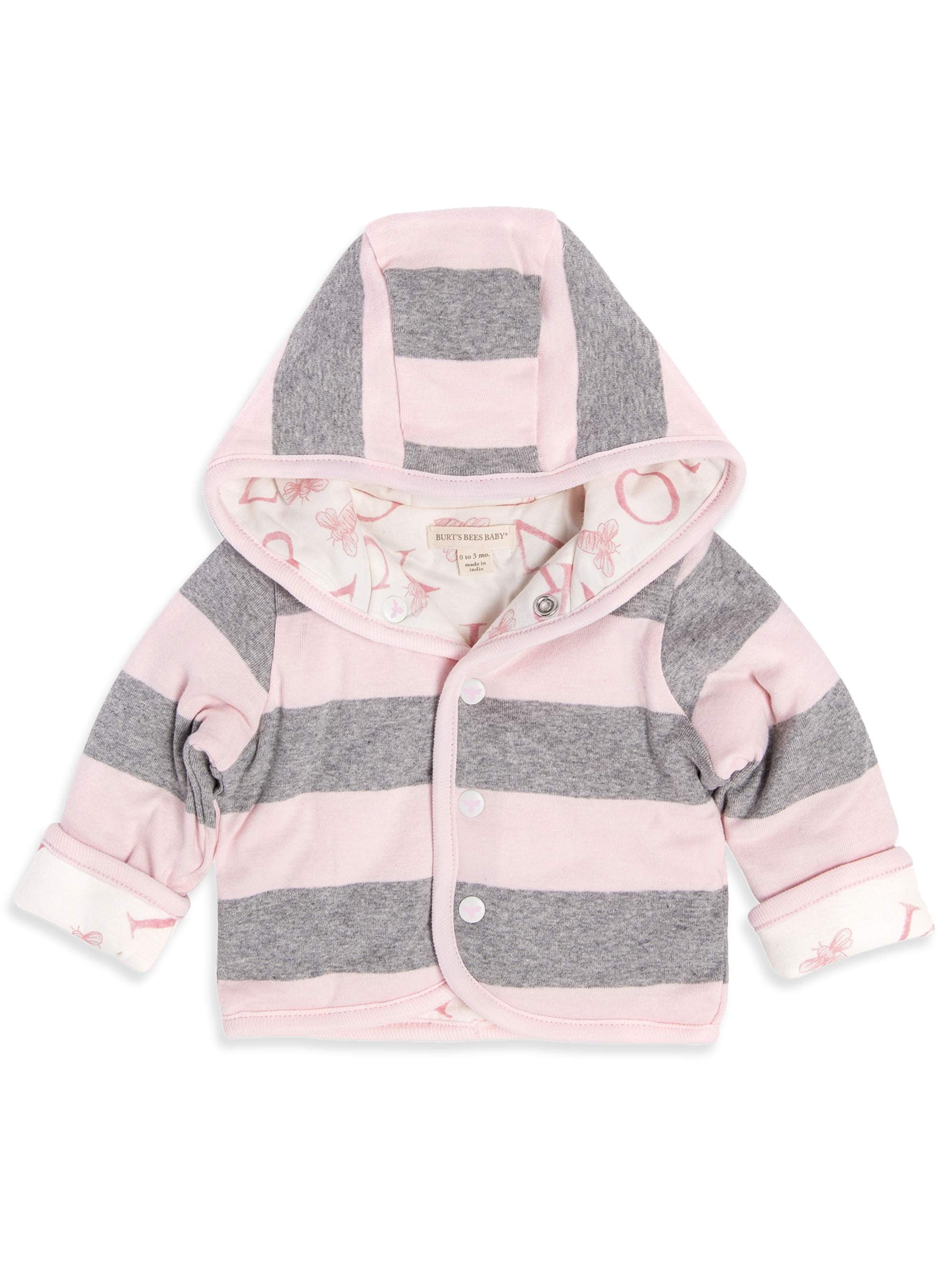 Burt's Bees Baby Organic Baby Girl Reversible Jacket
