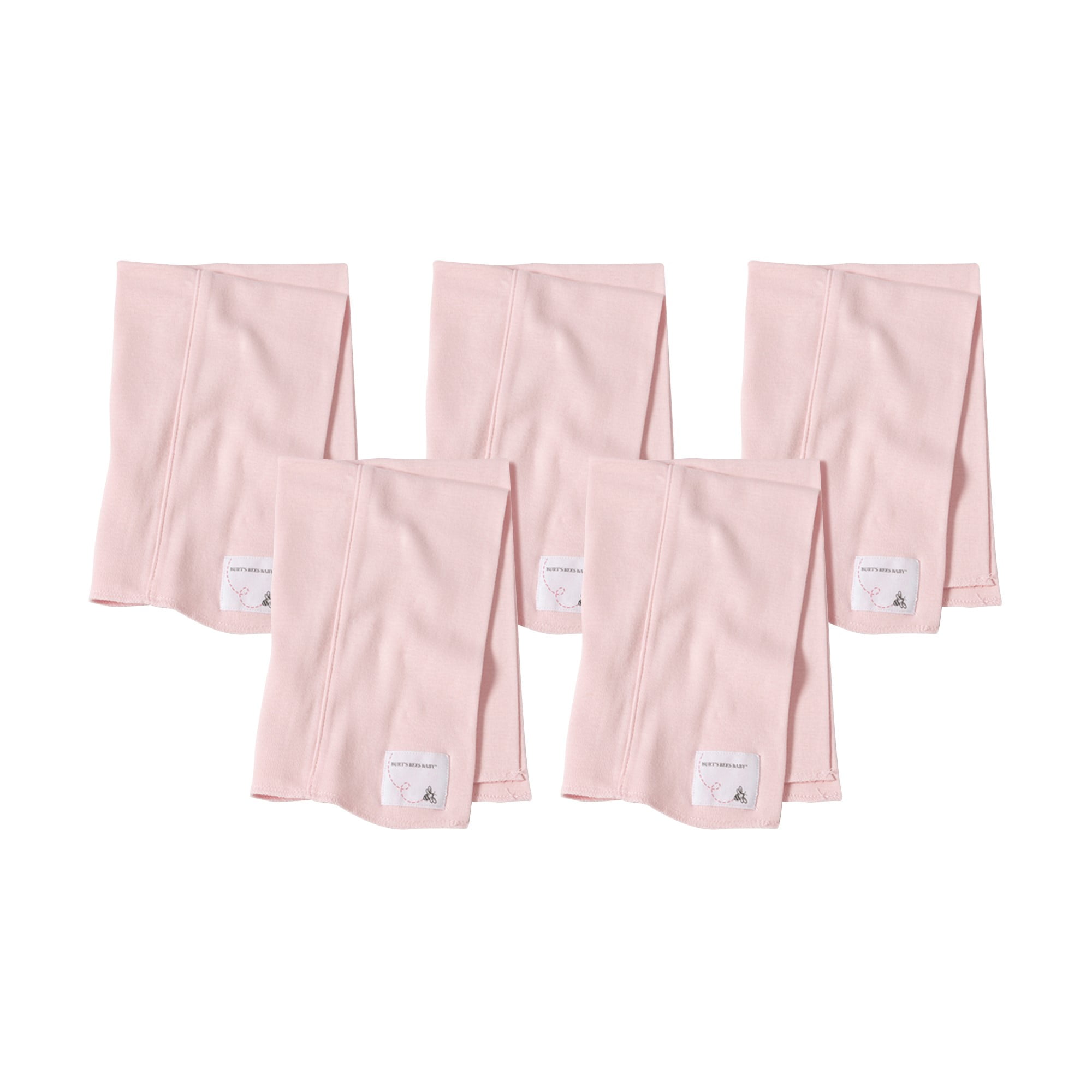 Burt's Bees Baby Organic Burp Cloths, Blossom, 5 Ct