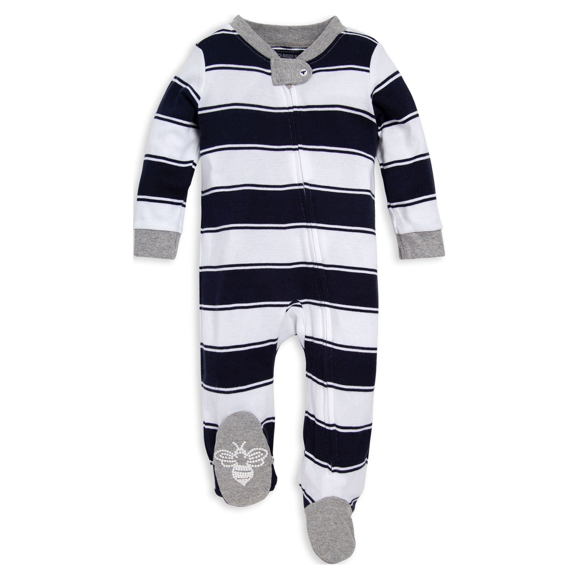 Burt's Bees Baby Organic Cotton Baby Boy One Piece Sleep 'N Play, Sizes Newborn-6/9 Months