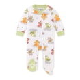 thumbnail image 1 of Burt's Bees Baby Organic Cotton Baby Boy One Piece Sleep 'N Play, Sizes Newborn-6/9 Months, 1 of 2