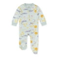 thumbnail image 1 of Burt's Bees Baby Organic Cotton Baby Boy One Piece Sleep 'N Play, Sizes Newborn-6/9 Months, 1 of 2