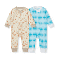 thumbnail image 1 of Burt's Bees Baby Organic Cotton Baby One Piece Coverall, 2 Pack, Sizes Newborn-6/9 Months, 1 of 8
