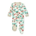 thumbnail image 1 of Burt's Bees Baby Organic Cotton Baby One Piece Sleep 'N Play, Sizes Newborn-6/9 Months, 1 of 2
