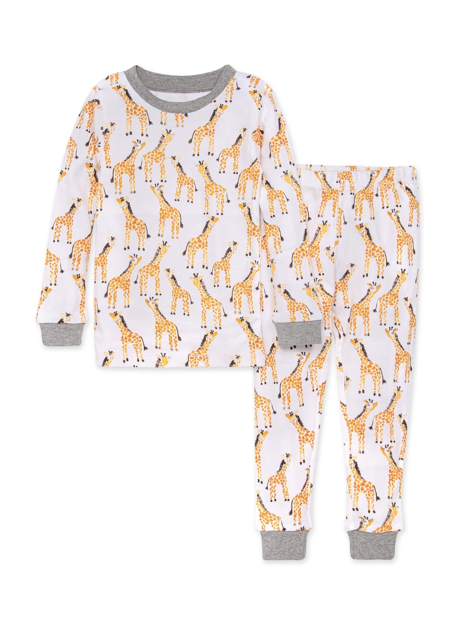 Burt's Bees Baby Organic Cotton Baby & Toddler Boy Pajama Set, 2- Piece, Sizes 12 Months-5T