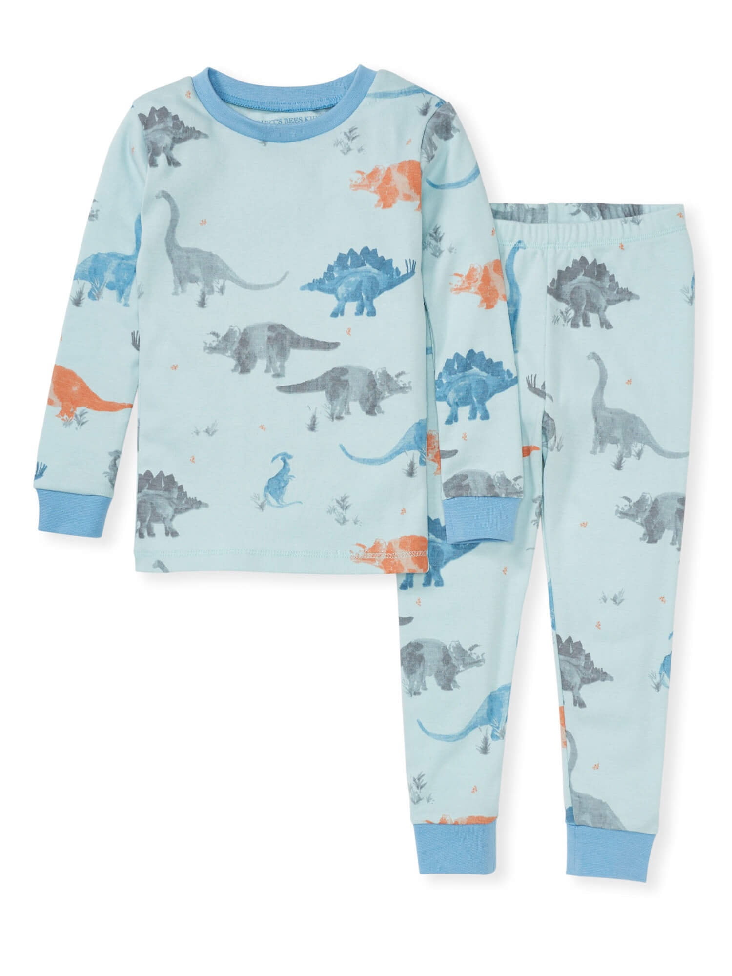Burt's Bees Baby Organic Cotton Baby & Toddler Boy Pajama Set, 2-Piece, Sizes 12 Months- 5T