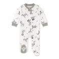 thumbnail image 1 of Burt's Bees Baby Organic Cotton Baby One Piece Sleep 'N Play, Sizes Newborn-6/9 Months, 1 of 2