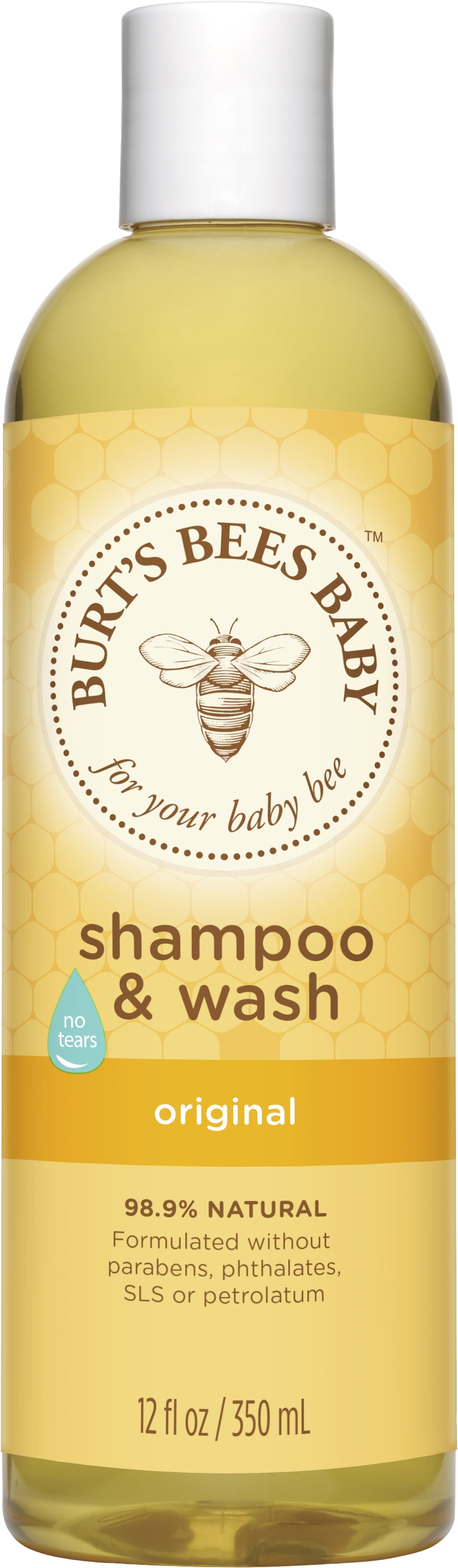 Verschrikkelijk Onleesbaar Decoratie Burt's Bees Baby Shampoo & Wash, Original & Tear Free, 8 fl oz - Walmart.com