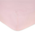 thumbnail image 1 of Burt's Bees Baby Solid Organic Crib Sheet, Blossom, 1 of 2