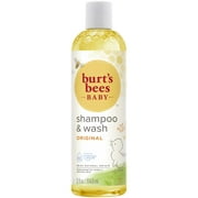 Burt's Bees Baby Tear Free Shampoo and Wash, Natural, 12 fl oz (3 Pack)