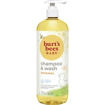 Burt's Bees Baby Tear Free Shampoo and Wash, Natural, 21 fl oz (3 Pack)