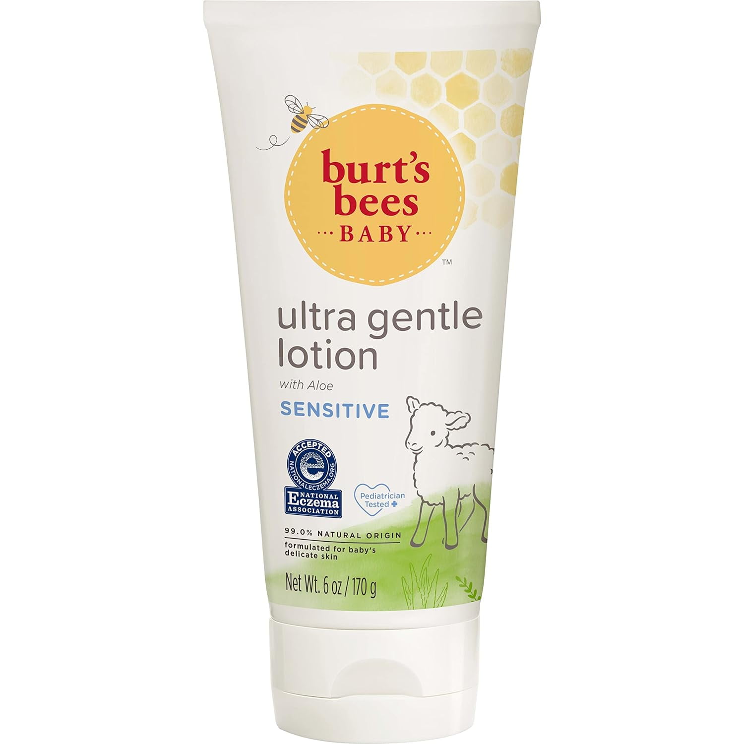 Burt's Bees Baby Ultra Gentle Lotion with Aloe for Sensitive Skin