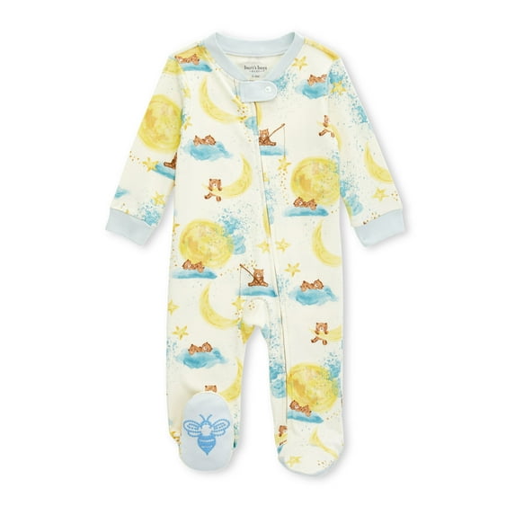 Burt's Bees Baby Organic Cotton Baby One Piece Sleep 'N Play, Sizes Newborn-6/9 Months