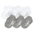 thumbnail image 1 of Burt's Bees Baby Unisex Socks, 6-Pack Solid Ankle, 1 of 2