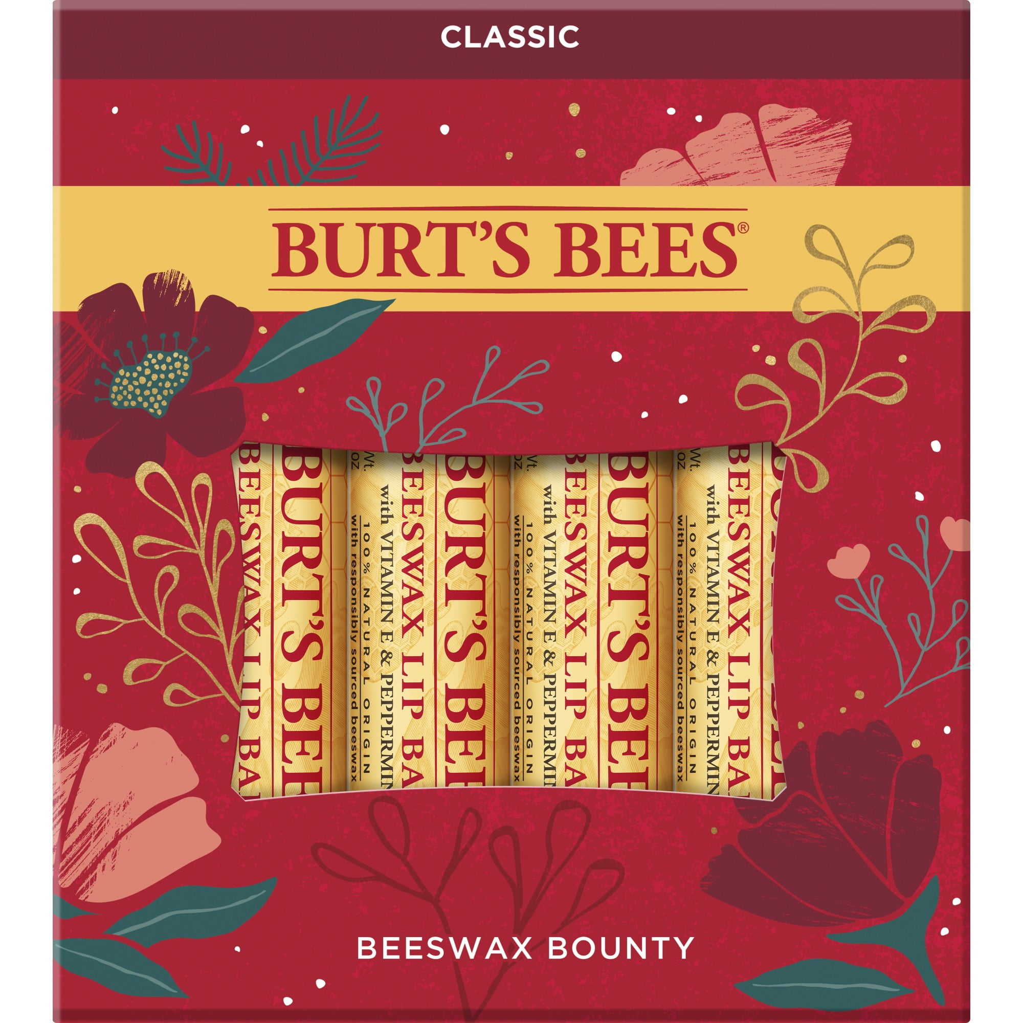 Beeswax Bounty Classic Lip Balm Holiday Gift Set
