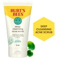 thumbnail image 1 of Burts Bees Clear and Balanced Deep Cleansing Acne Face Scrub, 4 Oz, 1 of 14