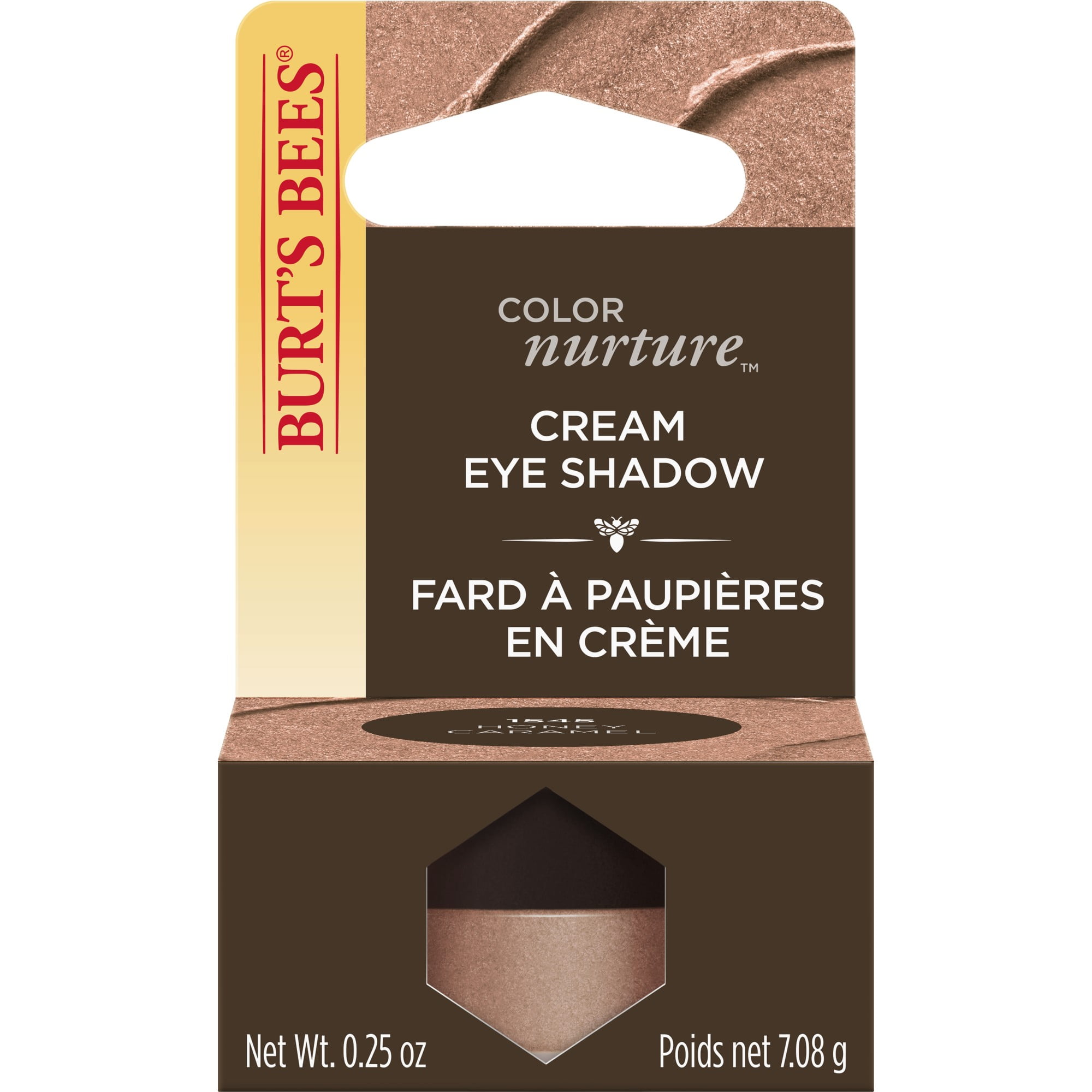 Burt's Bees Color Nurture Cream Eye Shadow, Honey Caramel  0.25 Ounce