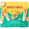 thumbnail image 1 of Burts Bees Essential Gift Set, Cleansing Cream, Hand Salve, Body Lotion, Foot Cream, Lip Balm, 1 of 19