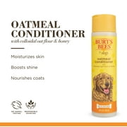 Burt's Bees For Pets Natural Oatmeal Conditioner Colloidal Oat Flour & Honey for Dogs 10 oz.