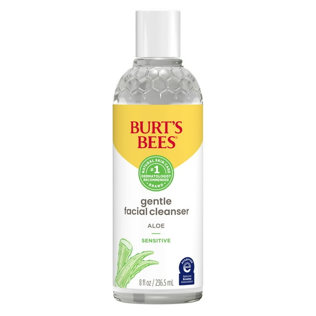 Burt's Bees Gentle Facial Cleanser for Sensitive Skin, with Aloe Vera