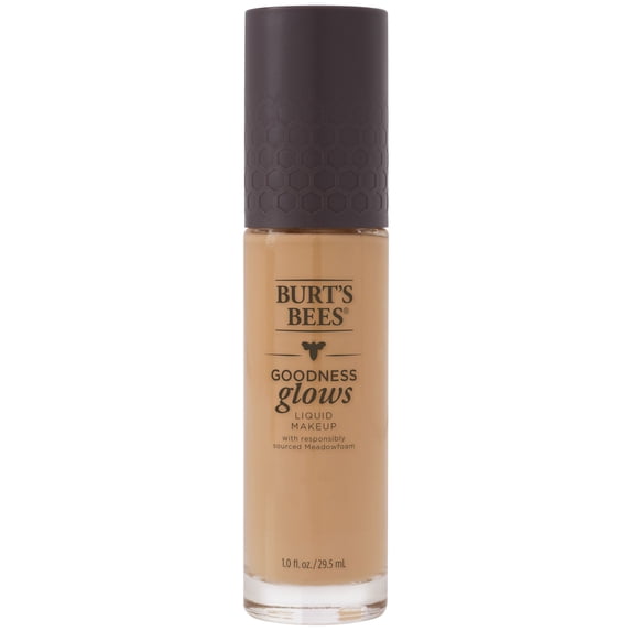 Burt's Bees Goodness Glows Liquid Foundation, Classic Ivory, 1.0 Ounce