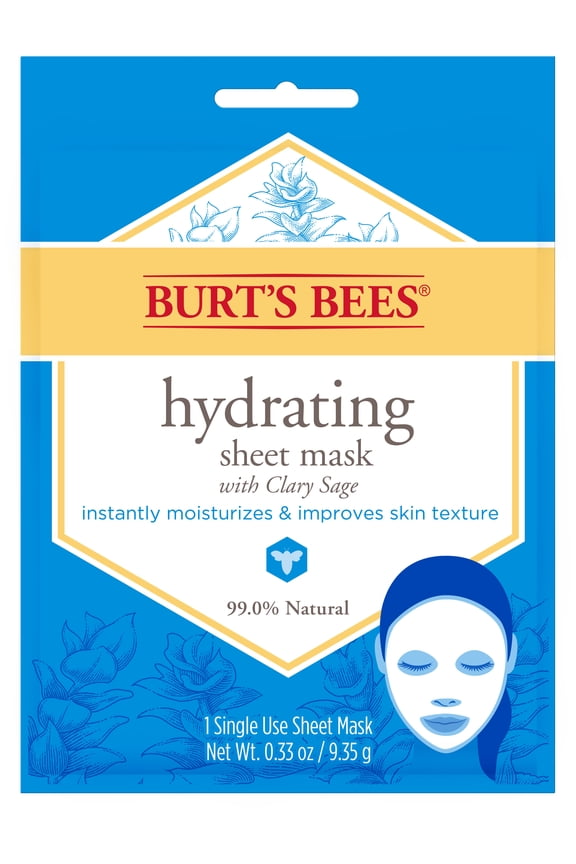 Hydrating Face Mask, Single Use Sheet Mask, 1 ct