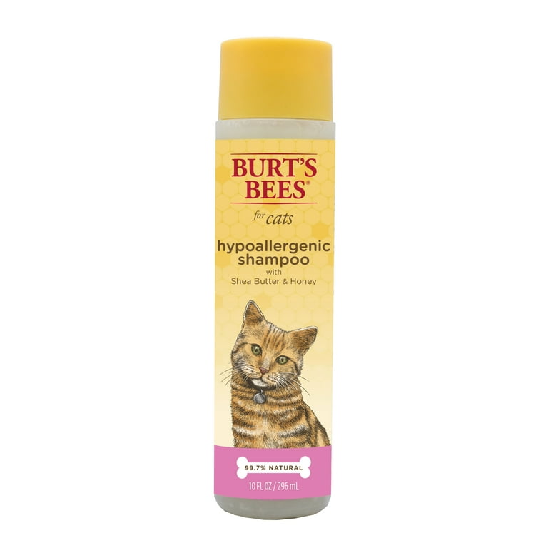 Burt s Bees Hypoallergenic Cat Shampoo with Natural Shea Butter and Honey Walmart