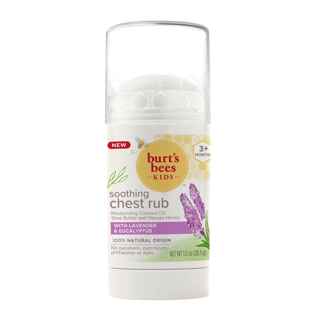 Burt's Bees Kids Chest Rub Stick with Coconut Oil, Shea Butter and