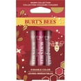 Burt's Bees Holiday Gift Set, Kissable Color Lip Shimmers in Peony
