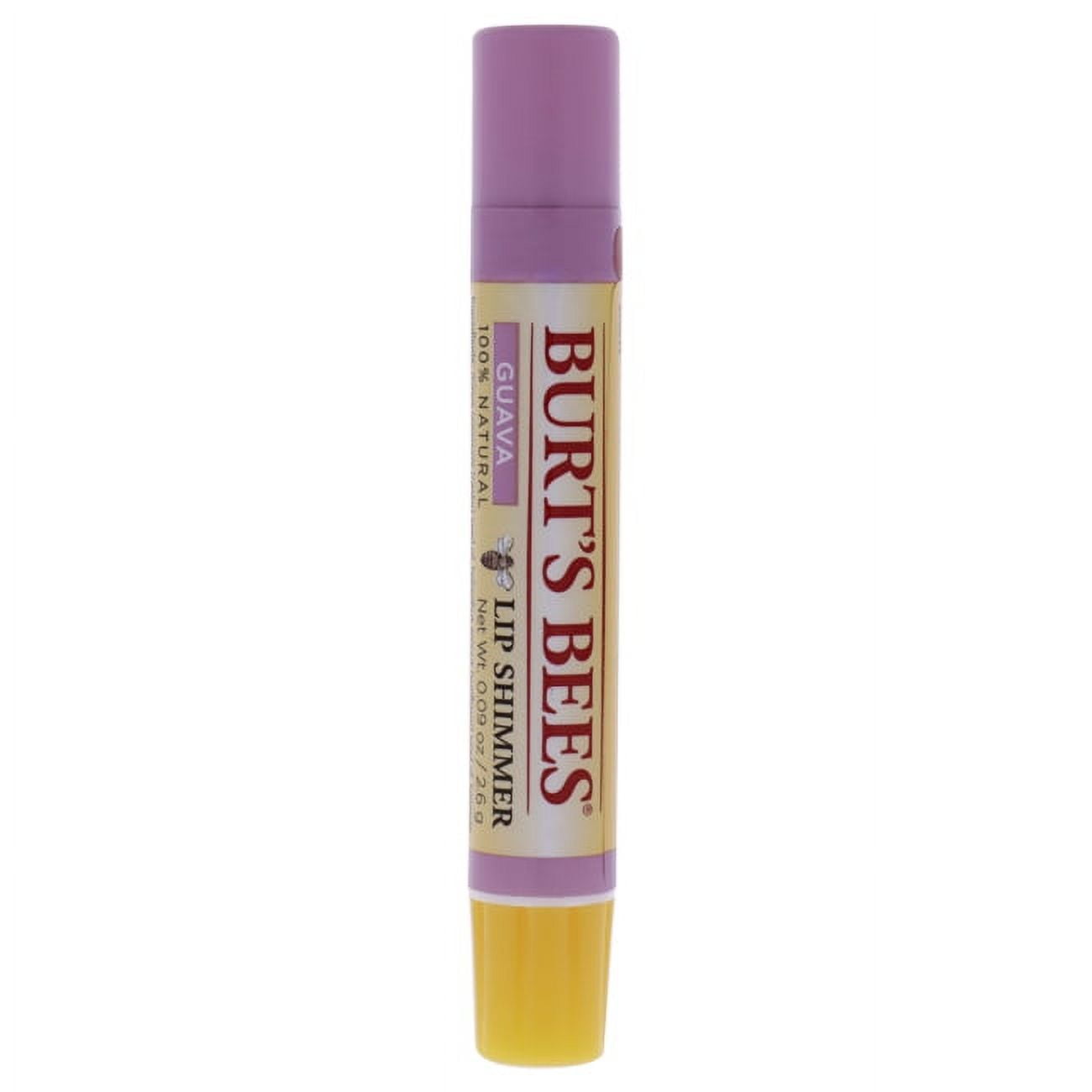 Burt's Bees Lip Shimmer, Guava, 0.09 Ounce