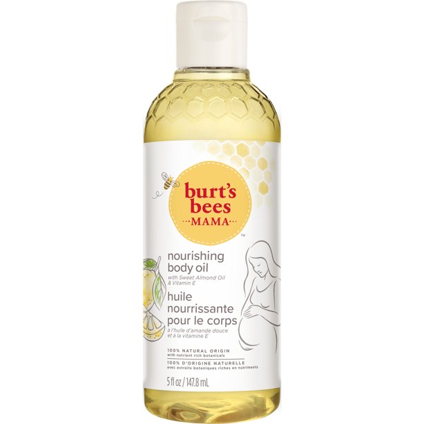 Burt's Bees Mama Body Oil with Vitamin E, 100 Natural Origin, 5 Fluid