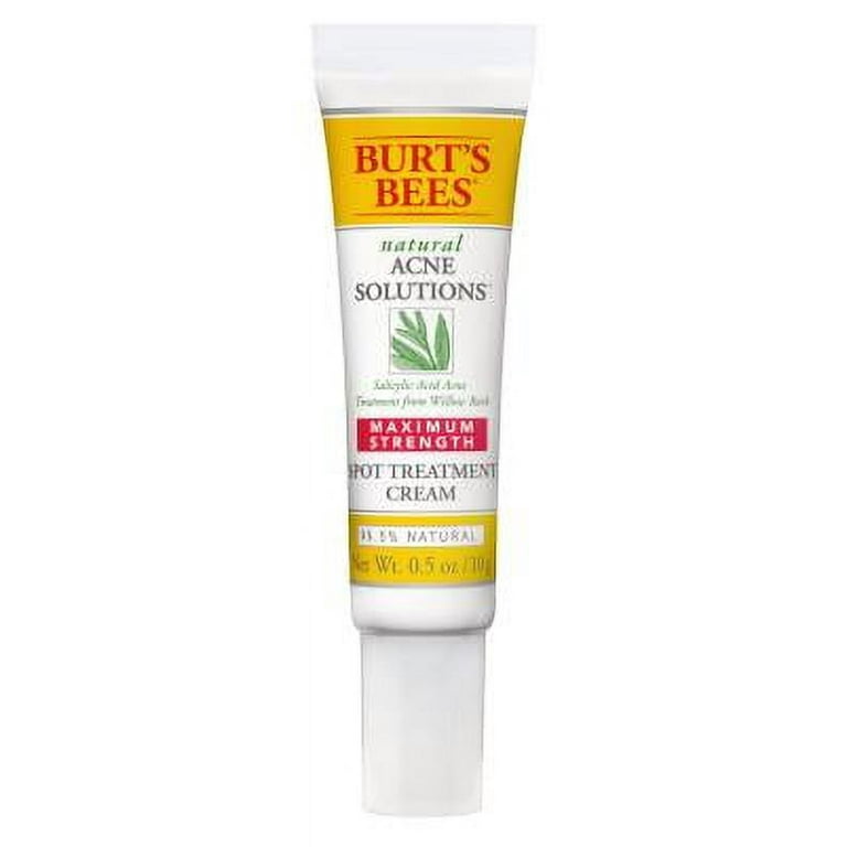 Burt s Bees Natural Acne Solutions Maximum Strength Spot Treatment Cream 0.5 oz