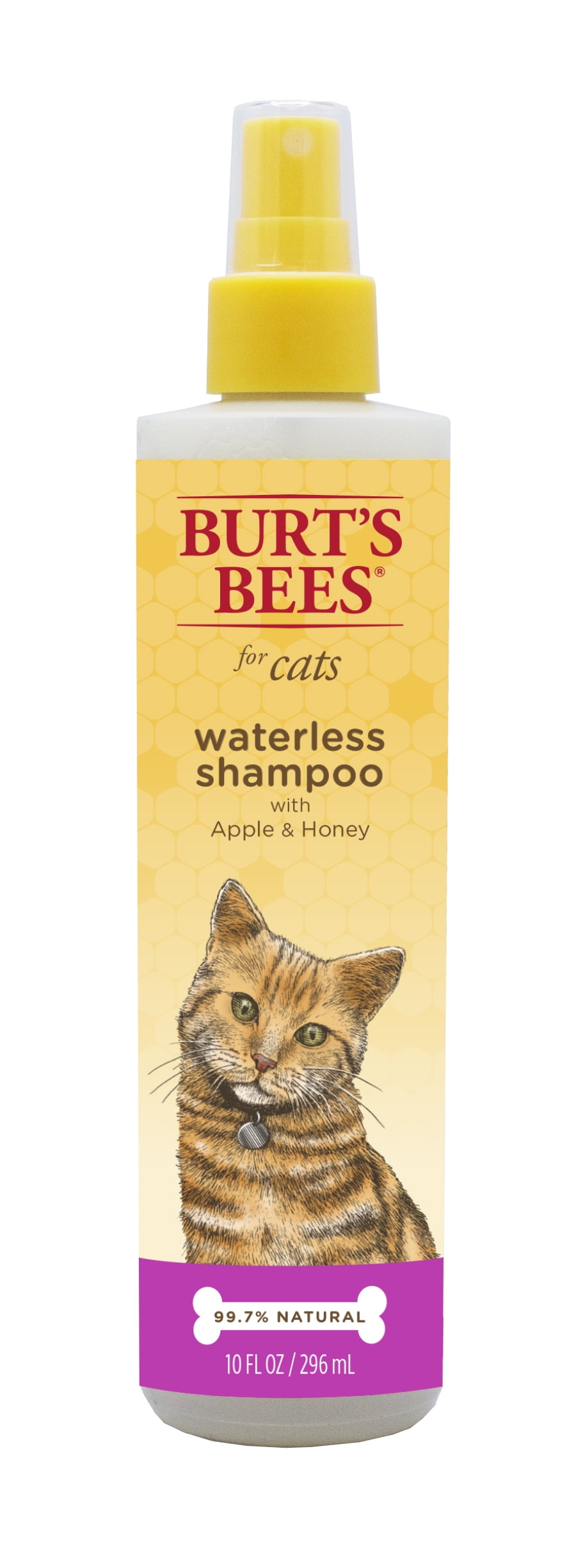 Burt s Bees Natural Cat Care Waterless Dry Shampoo with Apple